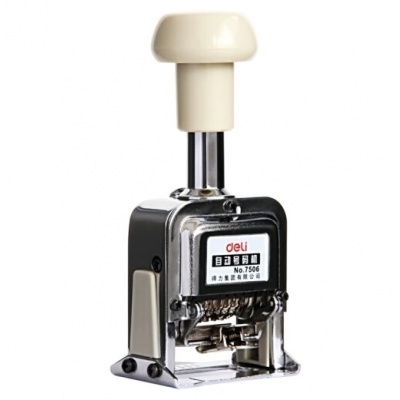 得力 六位數打號機打碼器